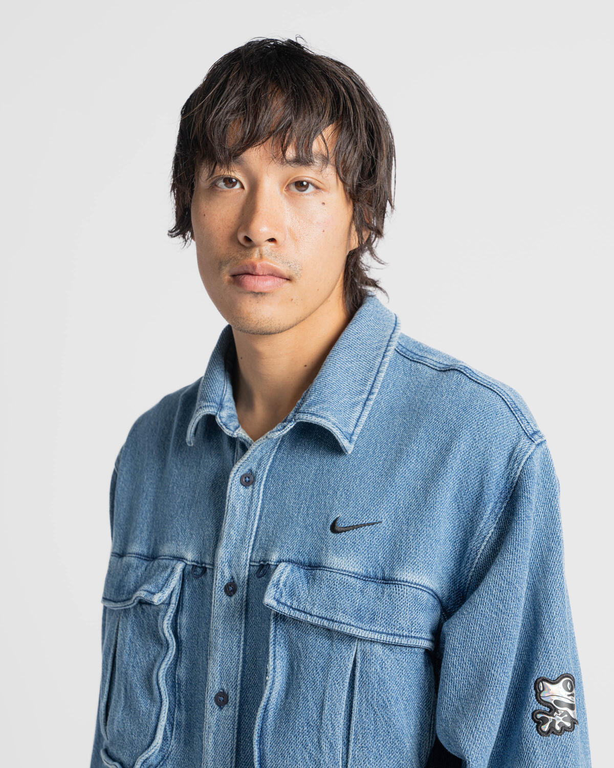 Nike x NOCTA OPAL Button Down Denim | FZ3260-486 | AFEW STORE