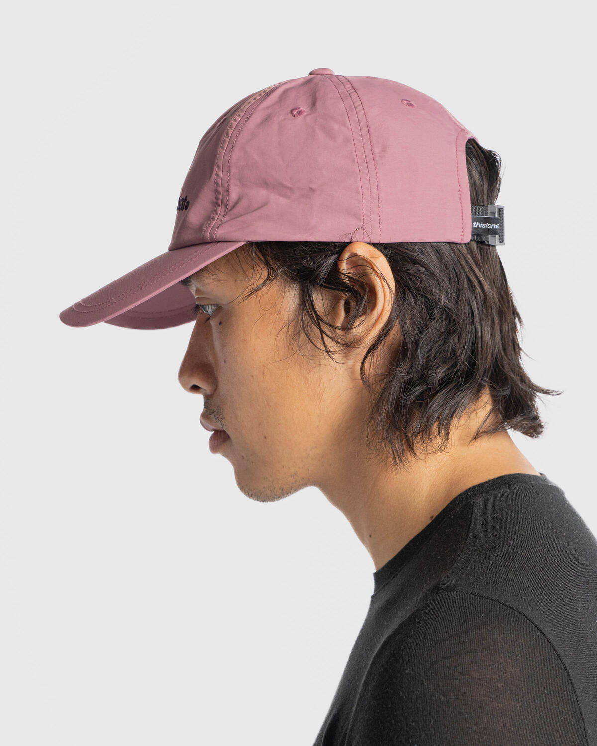 thisisneverthat SP-Logo Nylon Cap | TN243WHWBC03-DRO | AFEW STORE