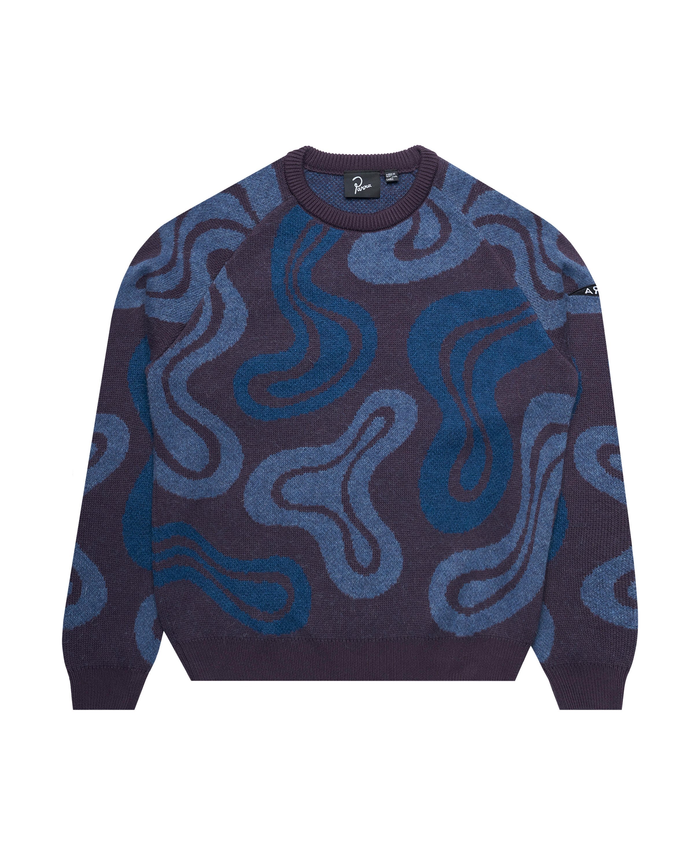 by Parra Stupid Lava Lamp knitted Pullover