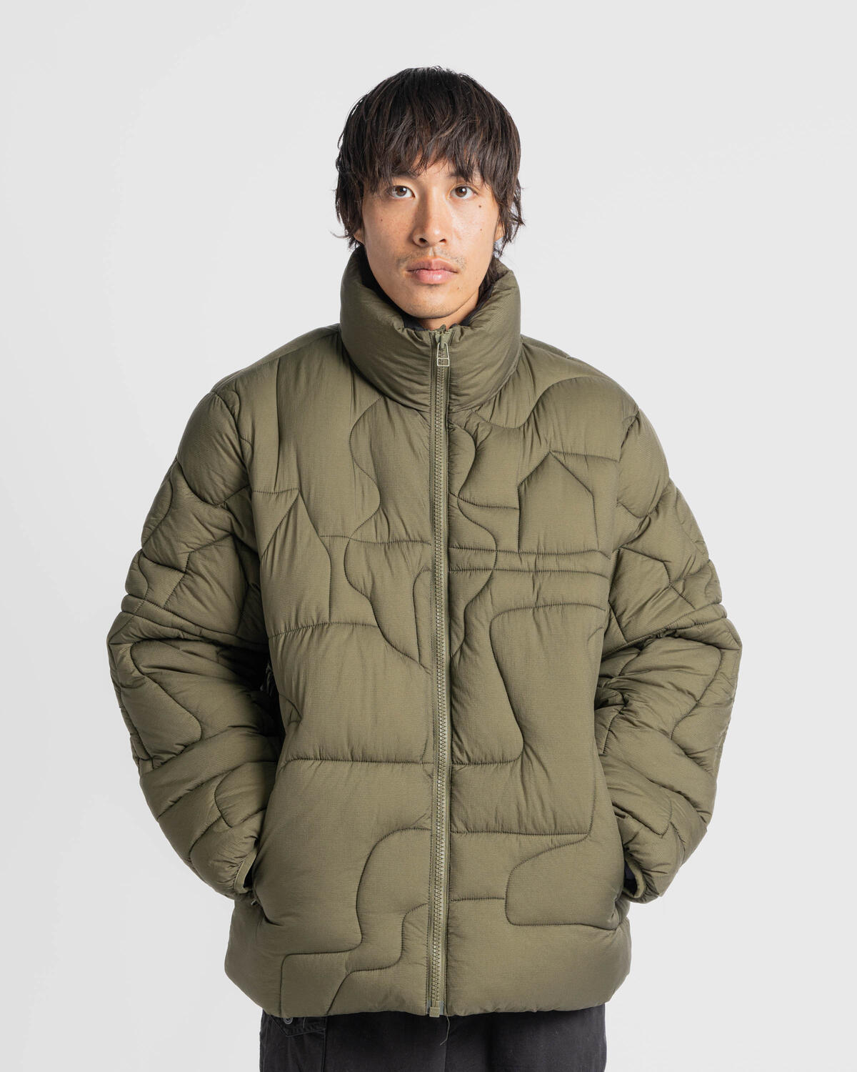 by Parra Boring Village Puffer Jacket - Image 4