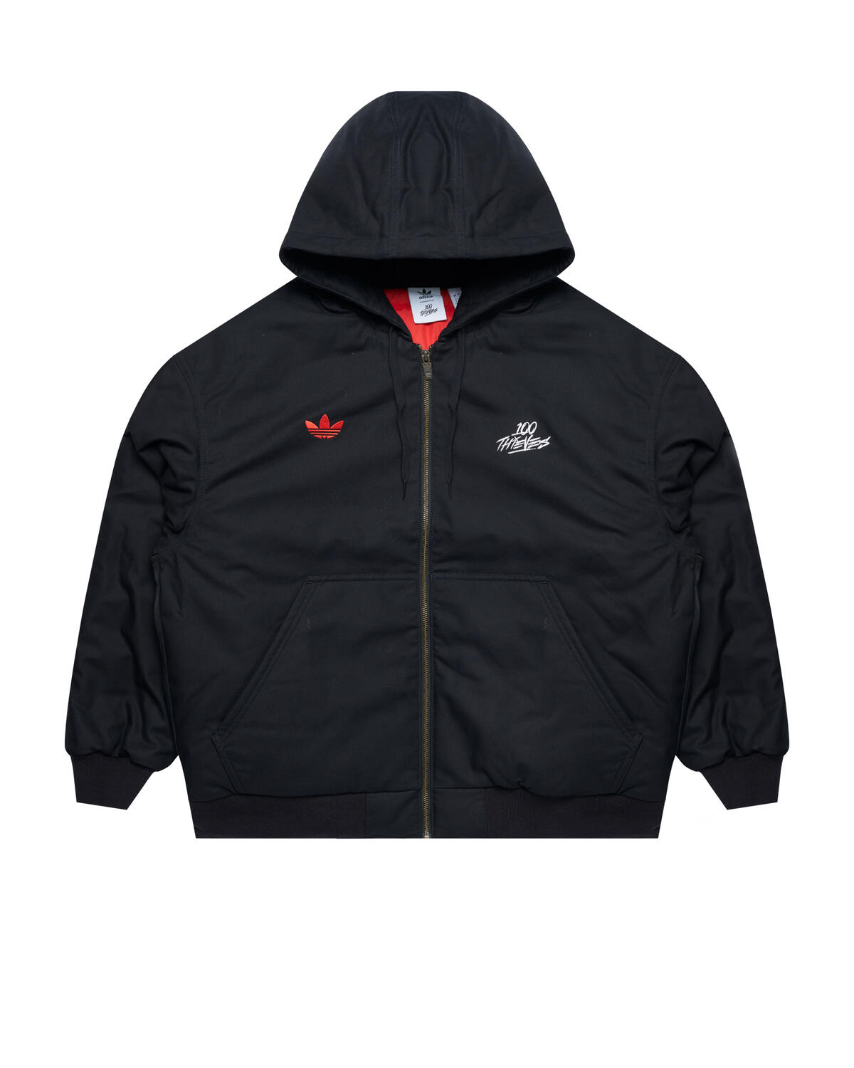 Adidas 100 Thieves Jacket 'Black' - Image 11