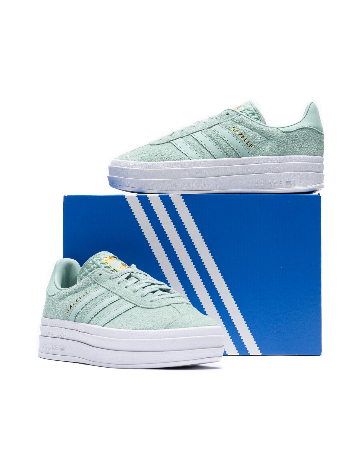 Adidas Gazelle Bold Green / White (Women's) - Image 6