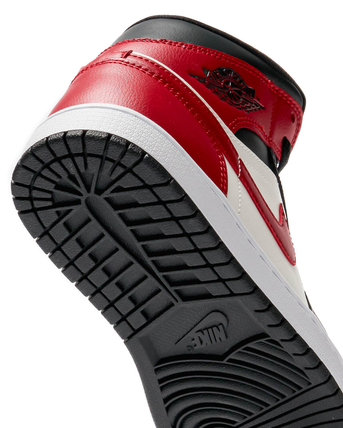 Jordan Air Jordan 1 Mid - Sail / Gym Red / Off Noir / White (Women's) - Image 36