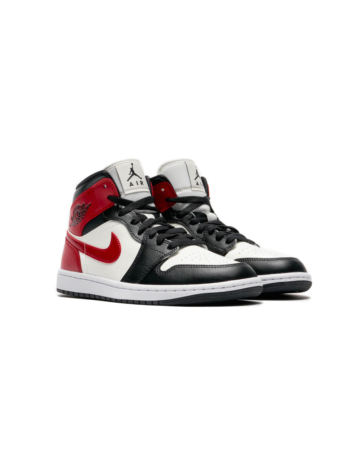 Jordan Air Jordan 1 Mid - Sail / Gym Red / Off Noir / White (Women's) - Image 32