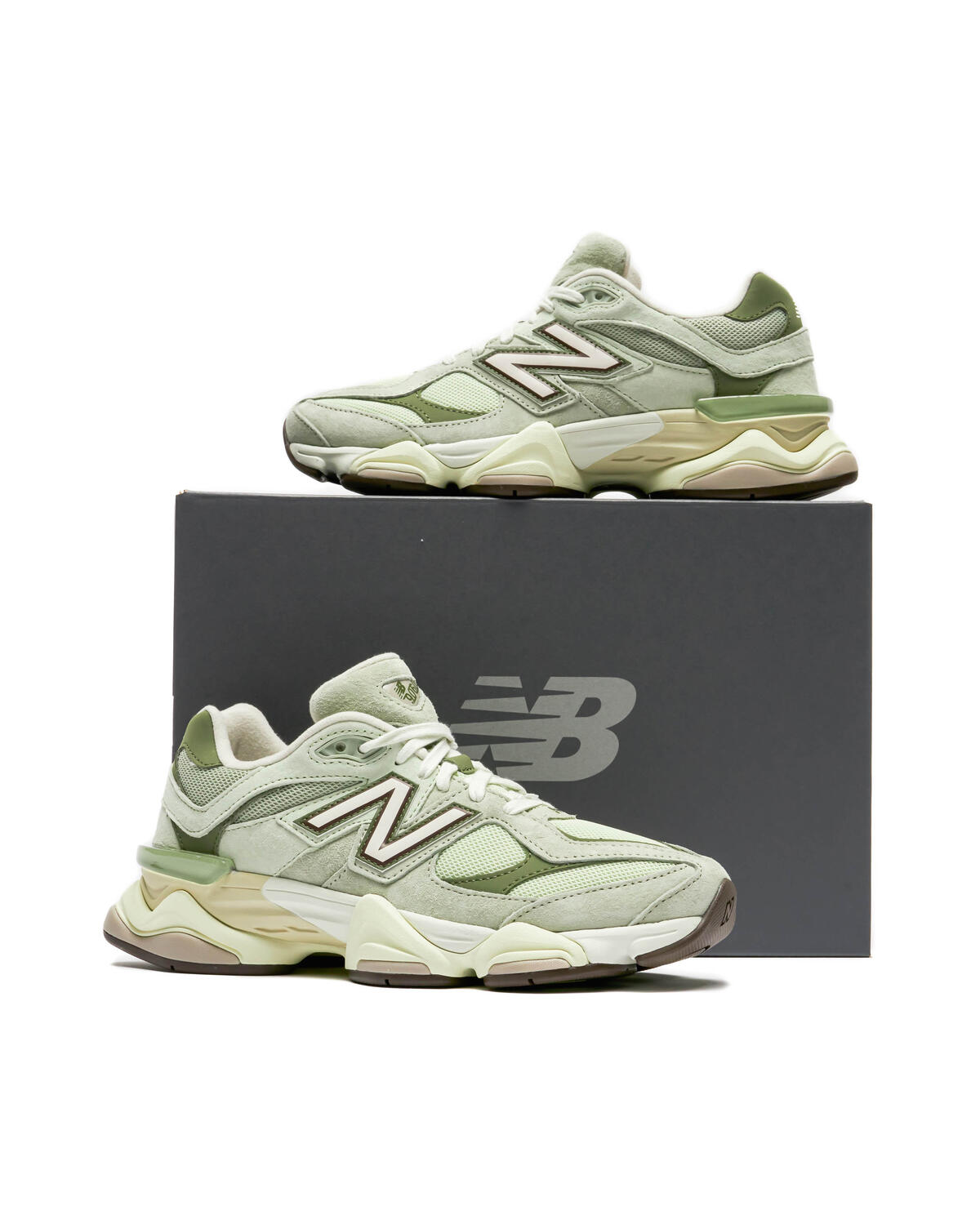 New Balance 9060 - Olivine / Lichen Green / Dark Olivine - Image 6
