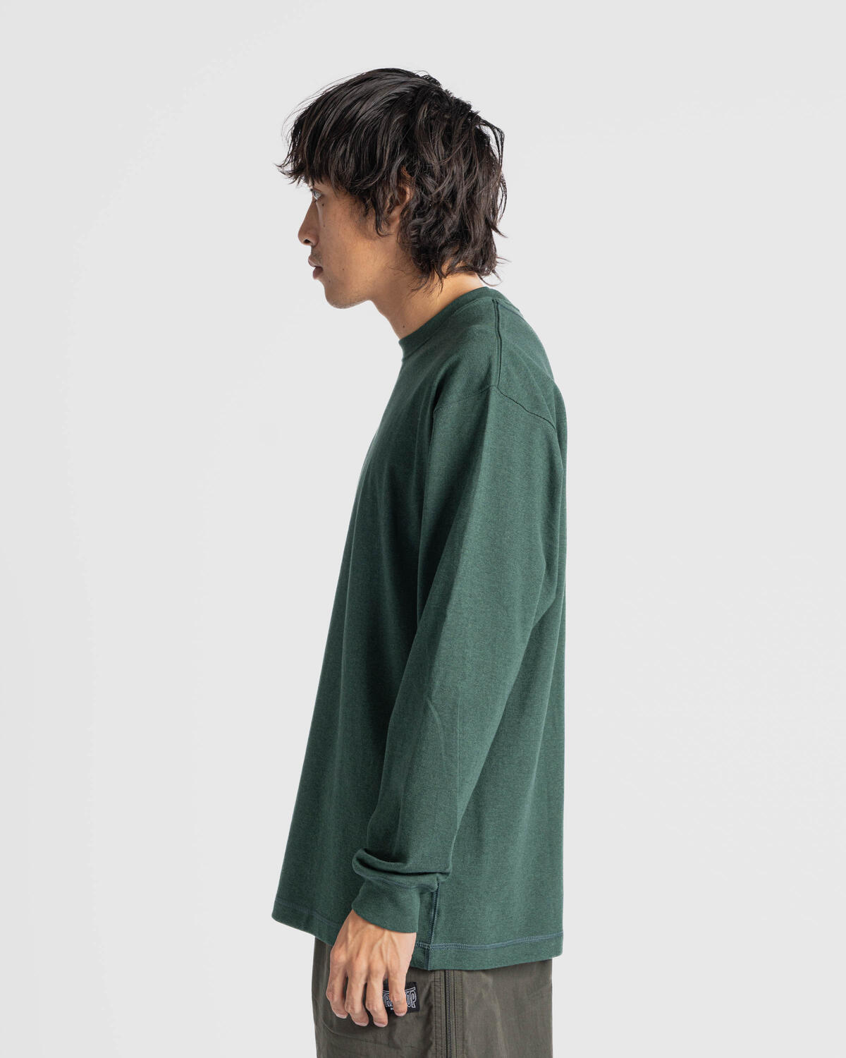 Nike Wool Classics LS T-Shirt Pro Green - Image 8