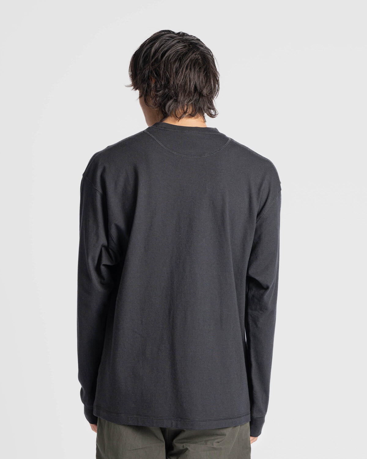 Nike Wool Classics Fleece Longsleeve Tee - HF6803-010 - Image 11
