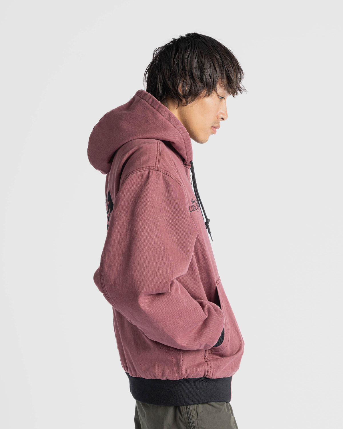 Obey Local service zip up hoodie | 121800584-WNE | AFEW STORE