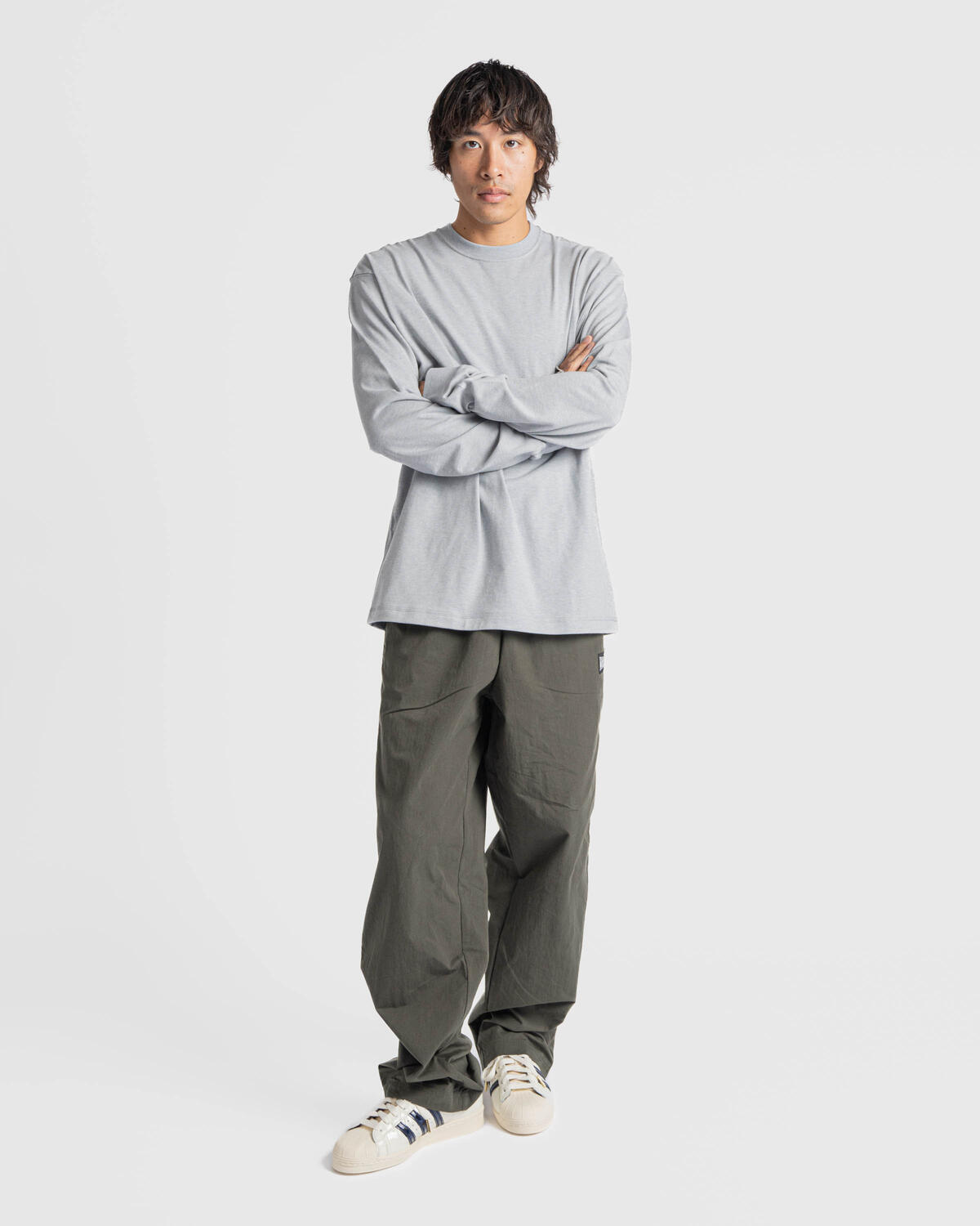 Nike Wool Classics L/S T-Shirt Matte Silver - Image 8