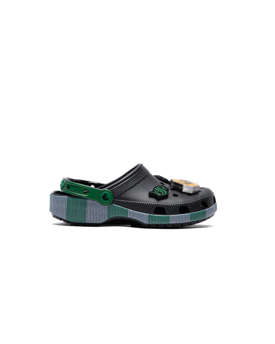 Harry Potter Slytherin Classic Clog – Mit Jibbitz-Charms & Hauswappen, Bequem & Wasserfreundlich