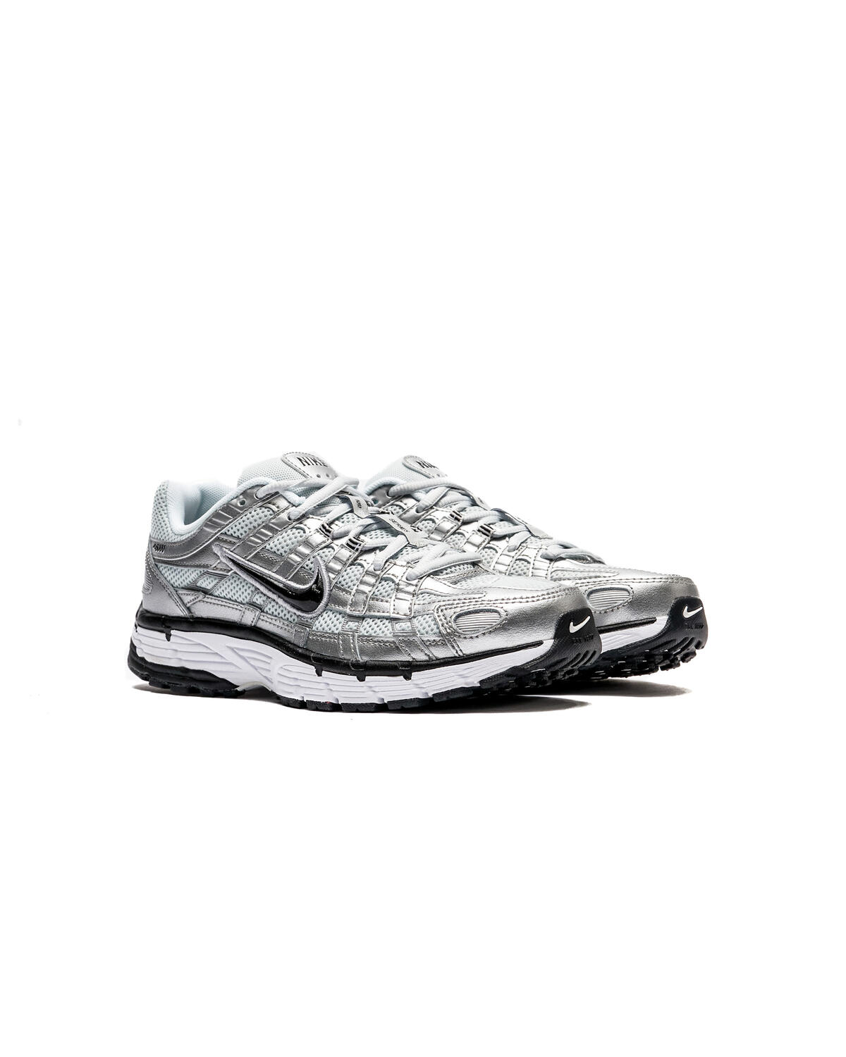 Nike P-6000 WMNS White / Black - Metallic Silver - Image 14