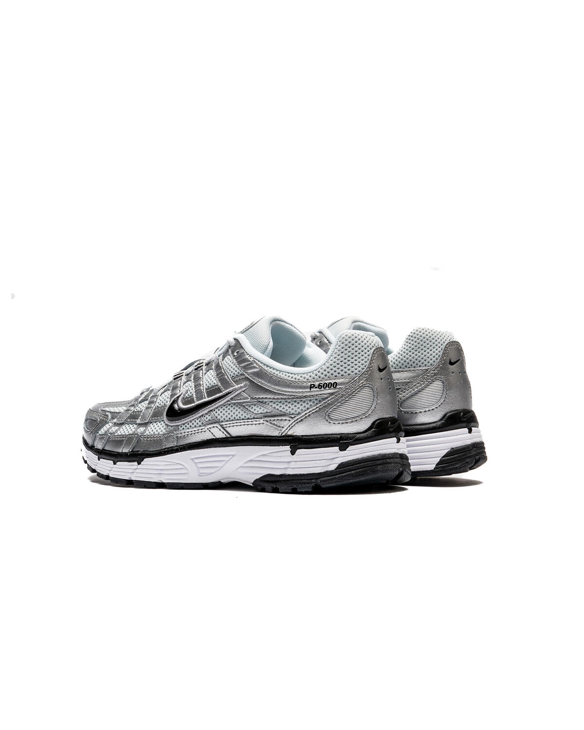 Nike P-6000 WMNS White / Black - Metallic Silver - Image 15