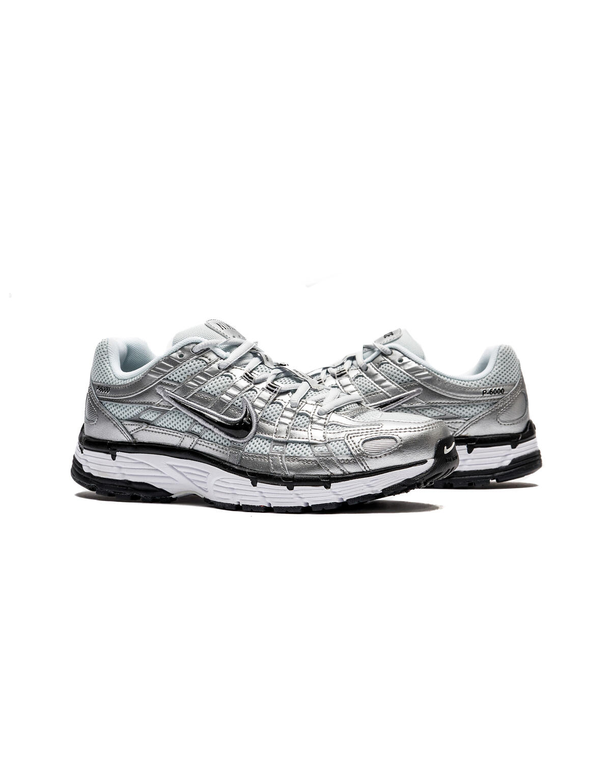 Nike P-6000 WMNS White / Black - Metallic Silver - Image 16