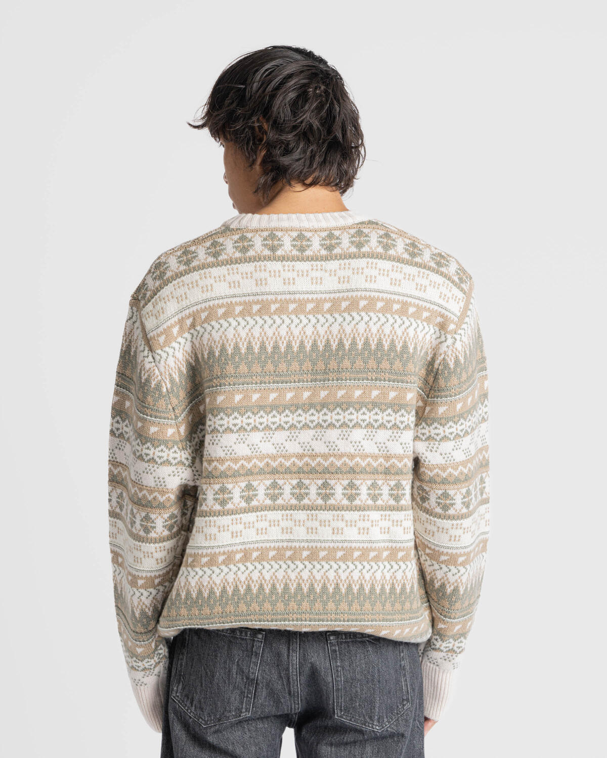 Nike FAIR ISLE CREW SWEATER | FZ0125-105 | AFEW STORE