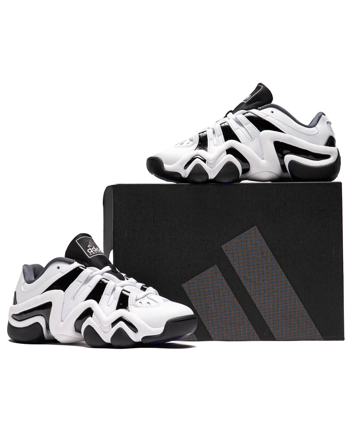 Adidas Crazy 8 Low 'White Black' - Image 6