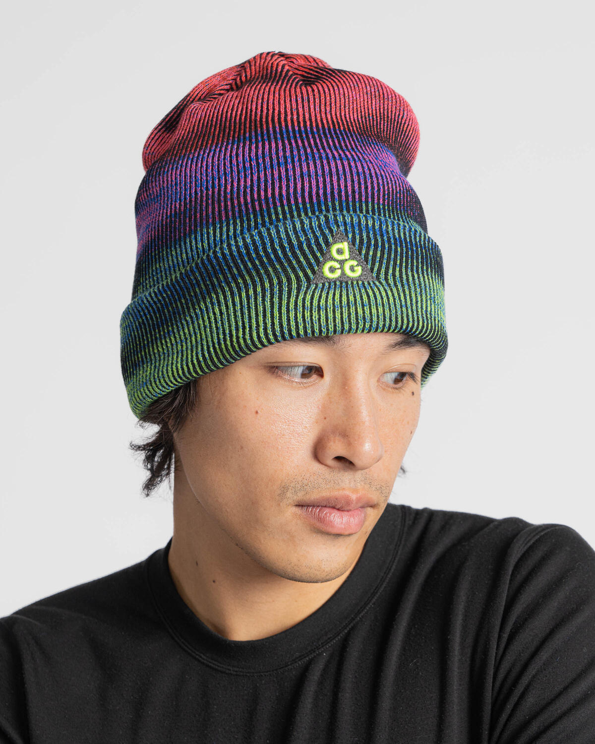 Nike ACG Peak Beanie - Light Crimson / Hyper Pink / Hyper Royal / Volt - Image 3