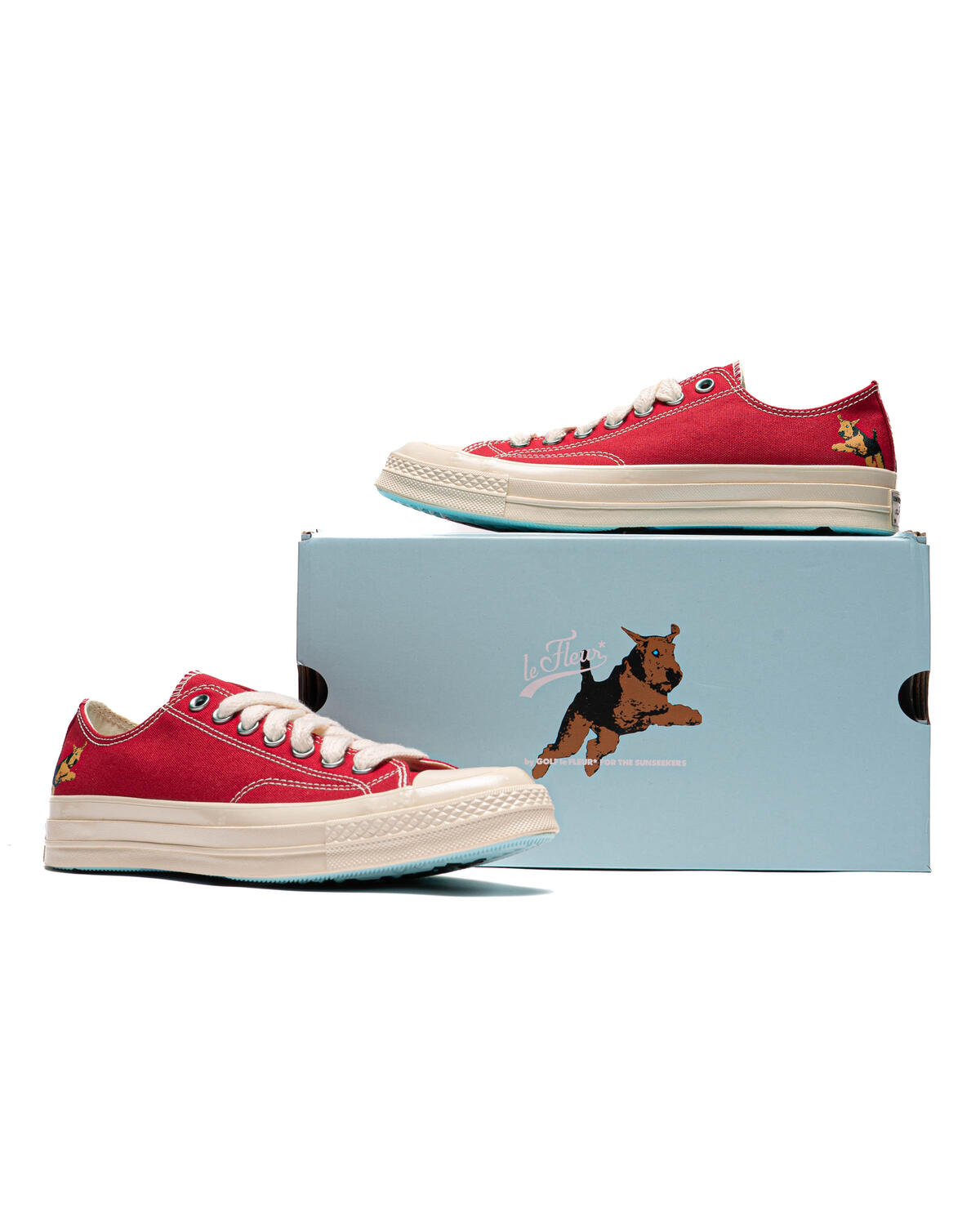 Converse x Golf Le Fleur Darryl Chuck 70 - Salsa/Antique White/Black - Image 20