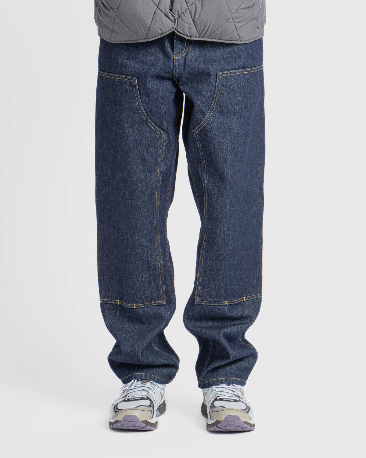 Carhartt WIP OG Double Knee Pant Black Grind Wash - Image 19