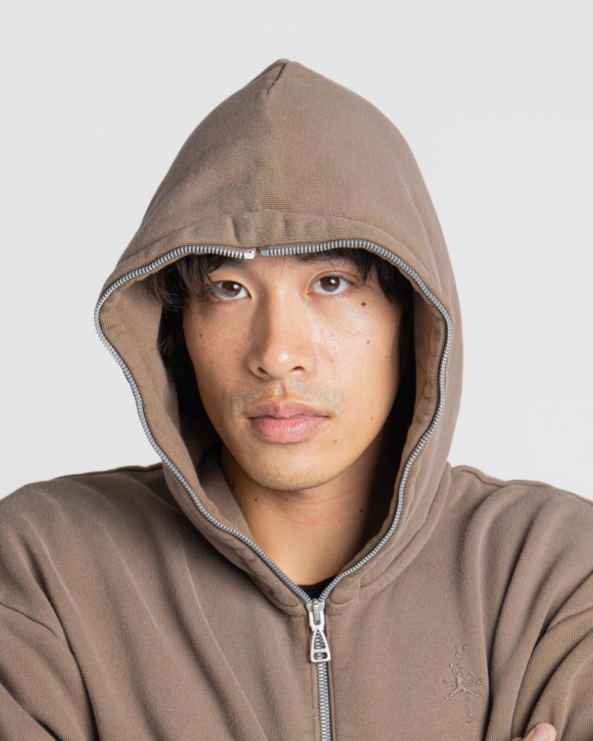 Nike Jordan x Travis Scott Full Zip Hoodie - Palomino - Image 14