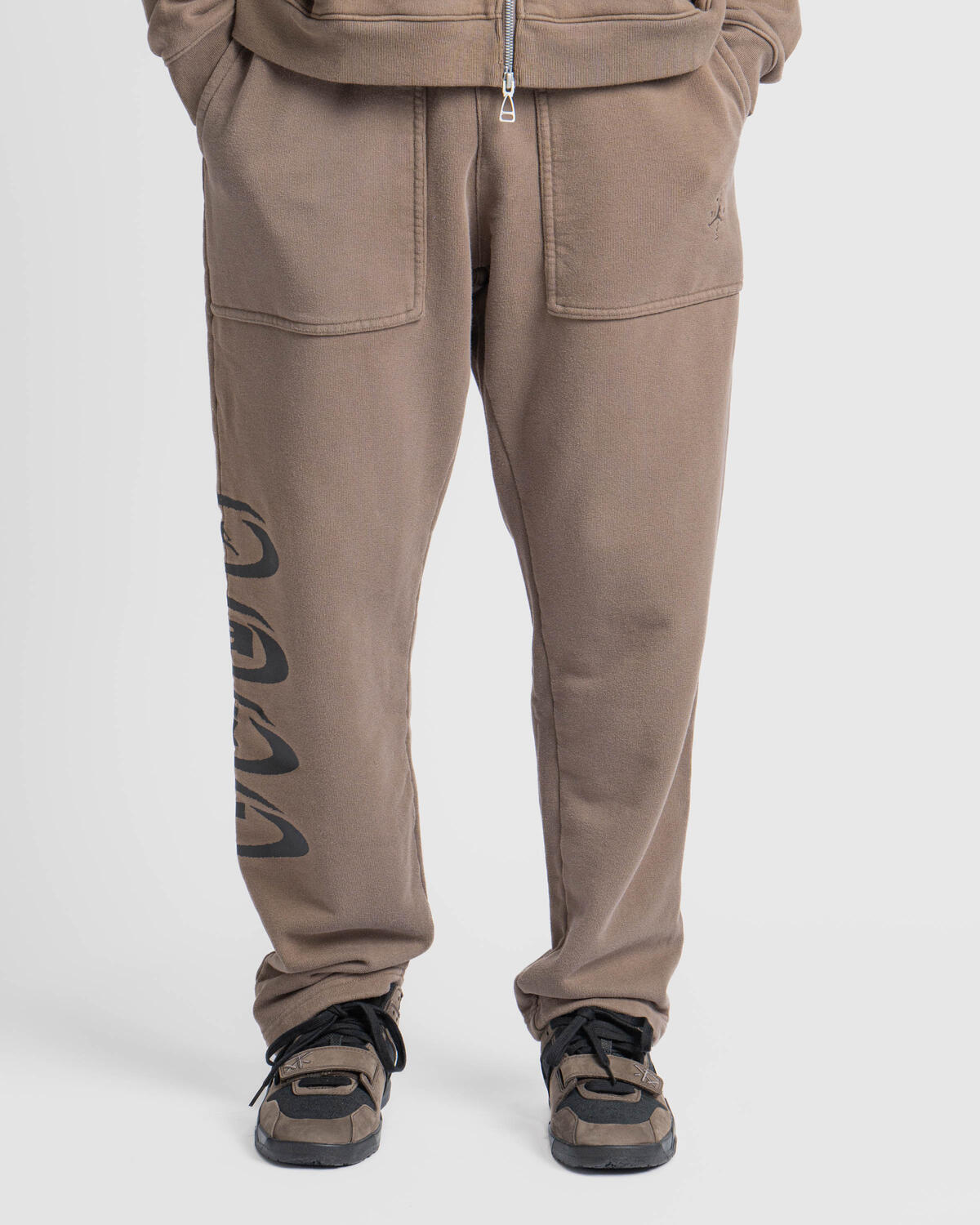 Air Jordan x Travis Scott Cactus Jack Fleece Pants Palomino - Image 8