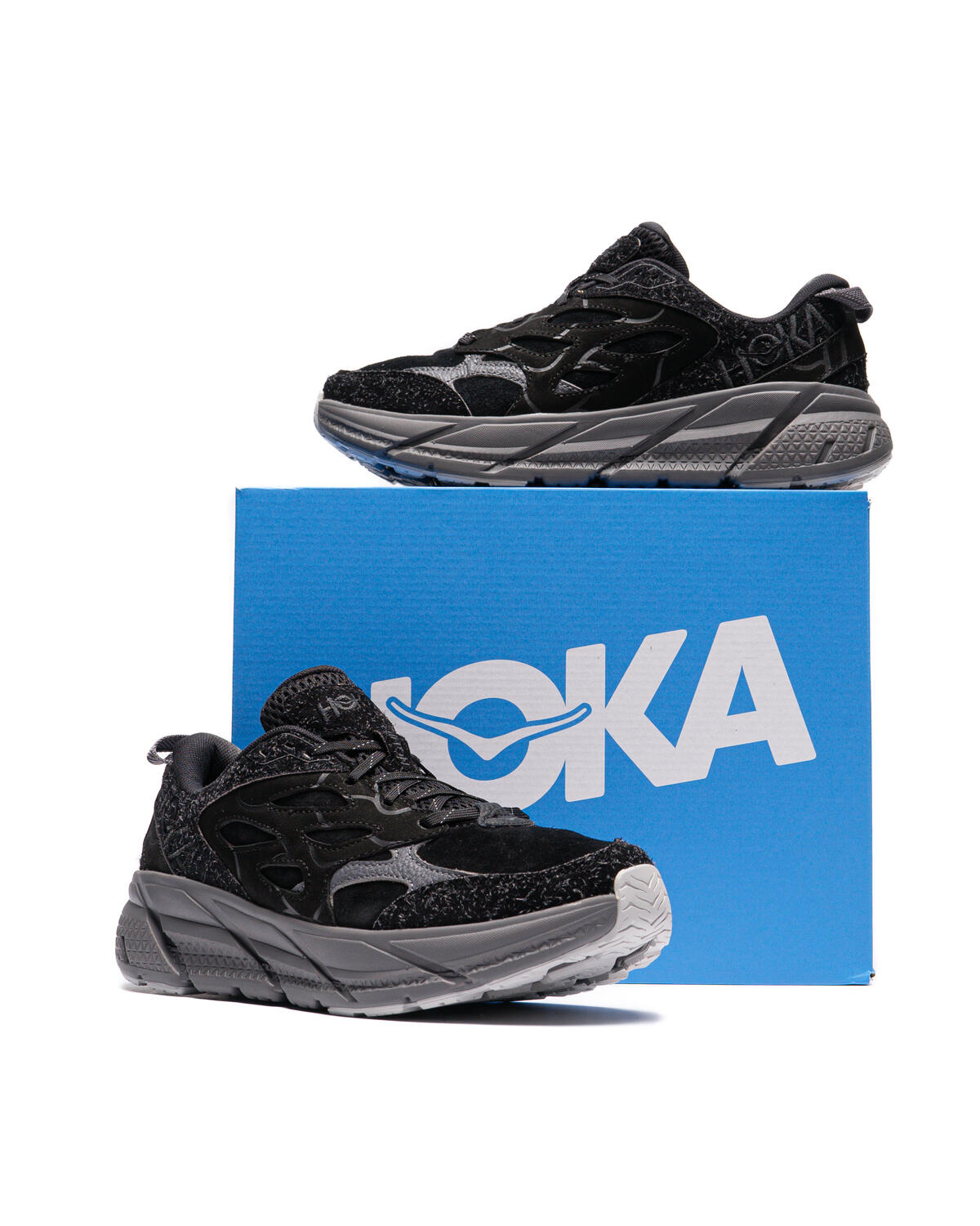 Hoka One One CLIFTON L SUEDE TP | 1150910-BCKST | AFEW STORE