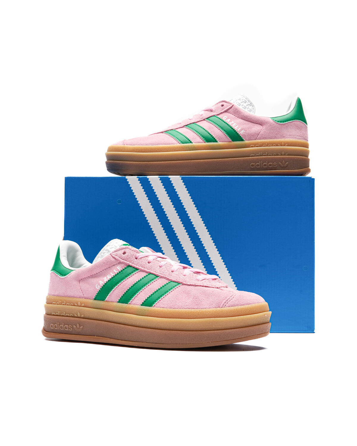 adidas Gazelle True Pink/Green/Ftwr White (Women's) - Image 25