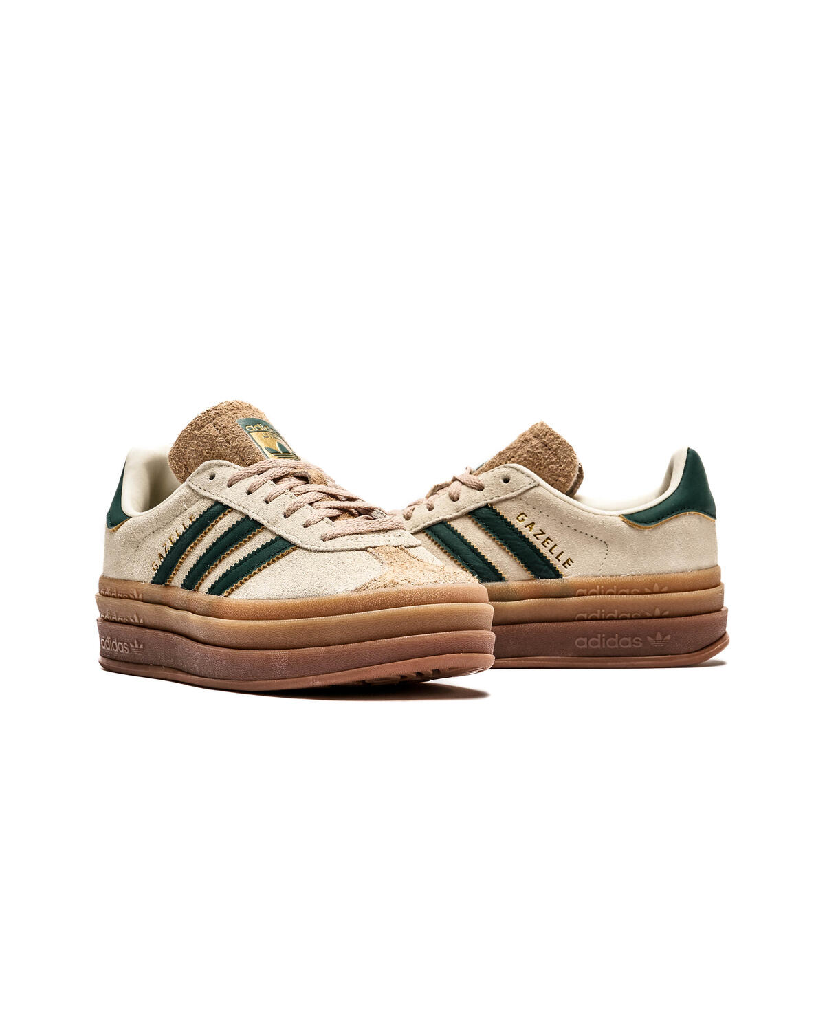 Adidas Gazelle Bold 'Cream White / Collegiate Green / Magic' (Women's) - Image 25