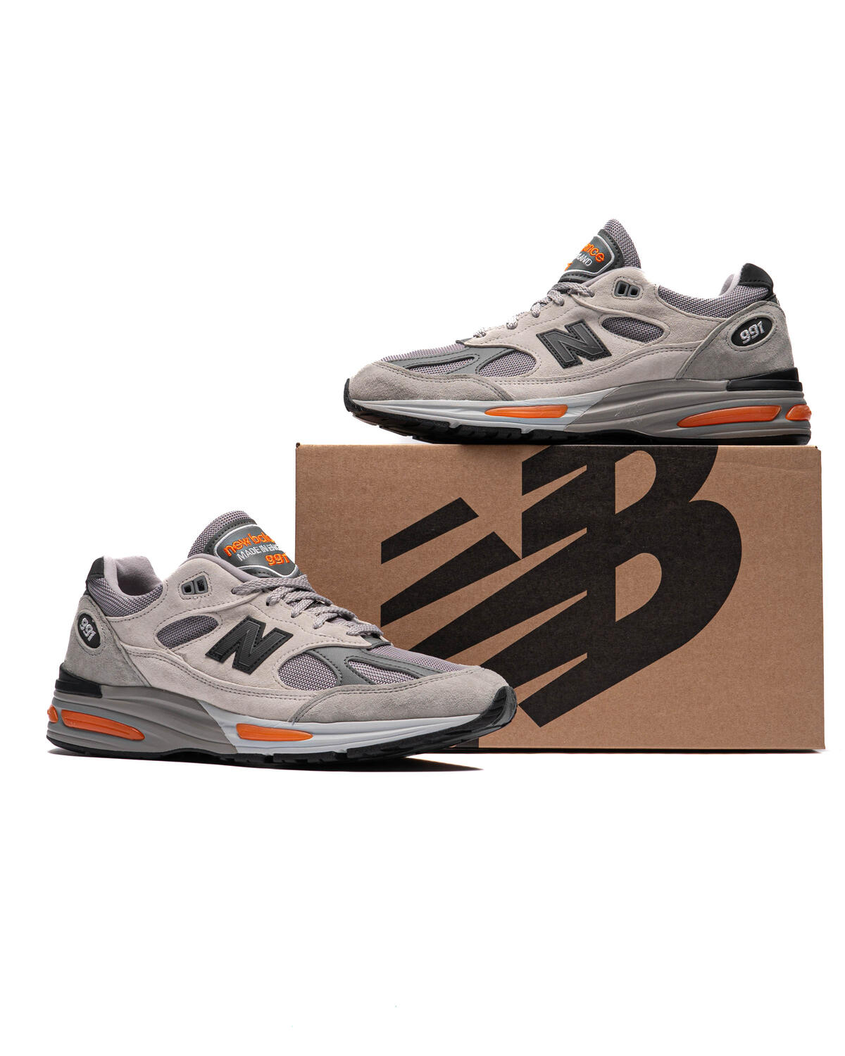 New Balance 991v2 Made in UK "Pelican" - Image 15