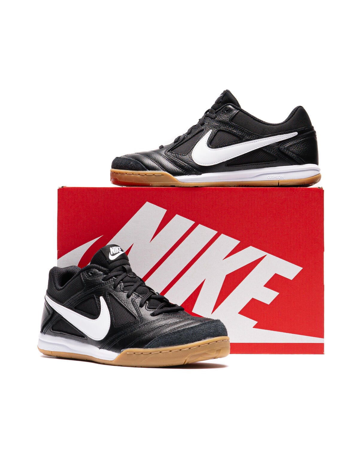 NEW Nike Gato Men’s Size 9.5 Black/White/Brown Gum HQ6019-001 Soccer Indoor Nike Sportswear Gato - HQ6019-001 | SNS - SNEAKERSNSTUFF main image 3