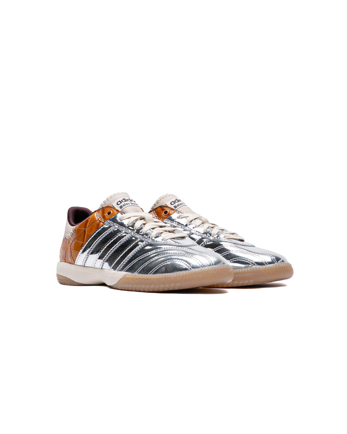 Adidas x Wales Bonner Samba Metallic - Silver Metal/Silver Metal/Easy Yellow - Image 11