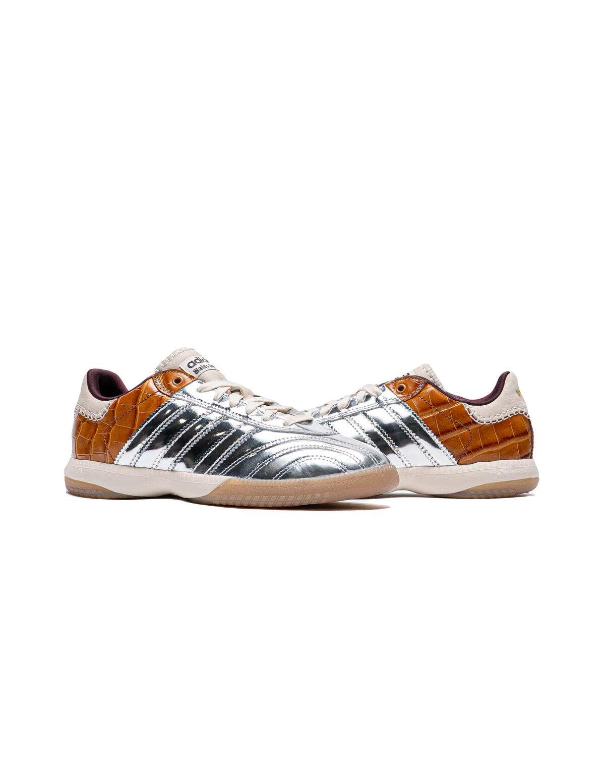 Adidas x Wales Bonner Samba Metallic - Silver Metal/Silver Metal/Easy Yellow - Image 13