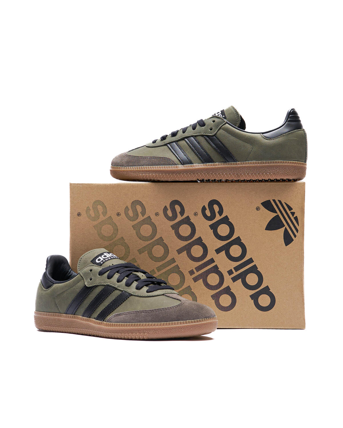 Adidas Samba OG Base Green/Core Black/Brown Desert - Image 18