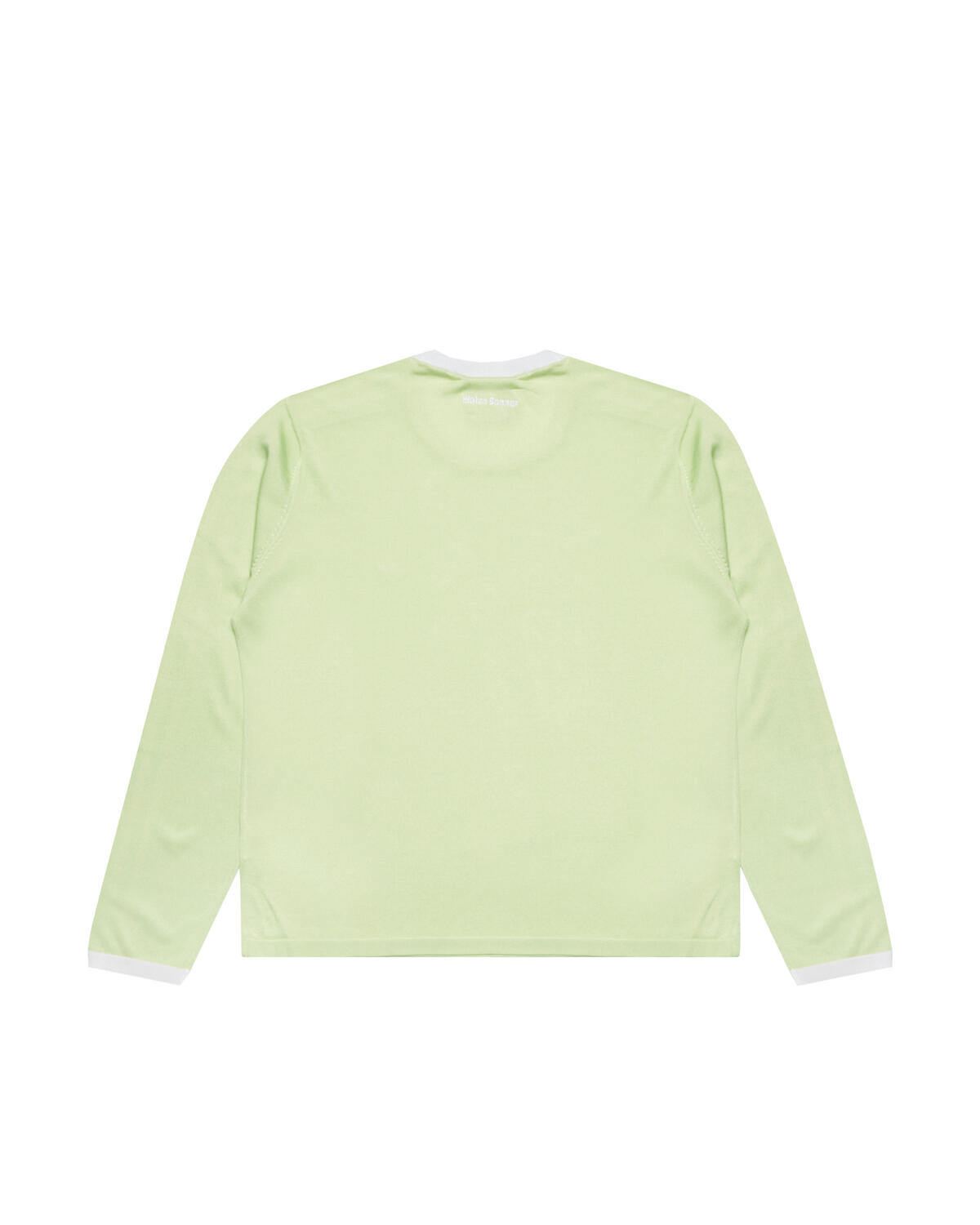 adidas | x Wales Bonner Knit T-Shirt Semi Frozen Yellow - Image 3
