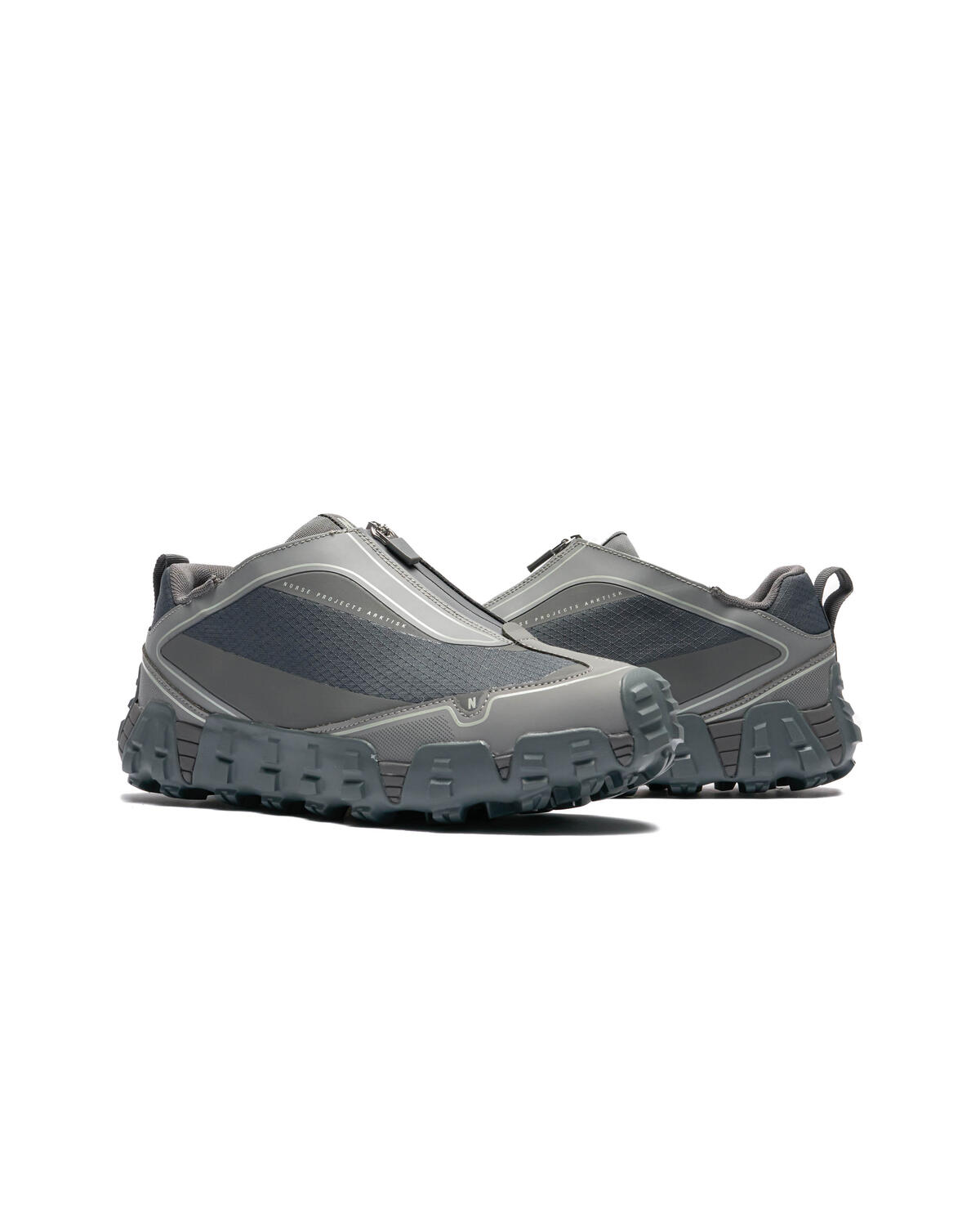 Norse Projects Zip Up Runner Grey - Image 5