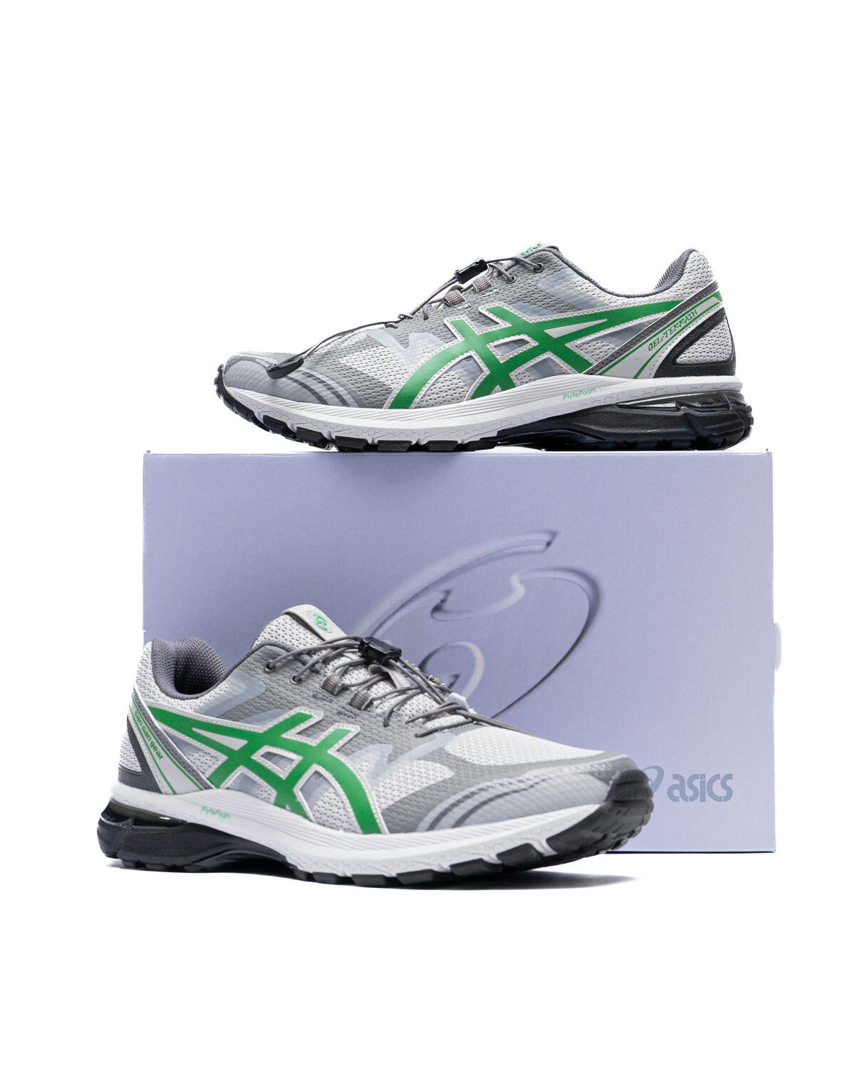 Asics x Sansan GEAR GEL-Terrain 'Grey Violet/Jolly Green' (Women's) - Image 24