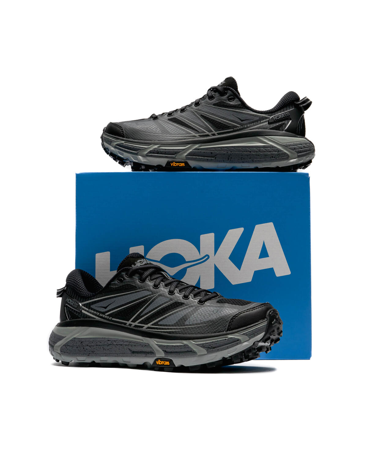 Hoka One One Mafate Speed 2 Black Castlerock Men’s Size 12.5 Deals on Men main image 2