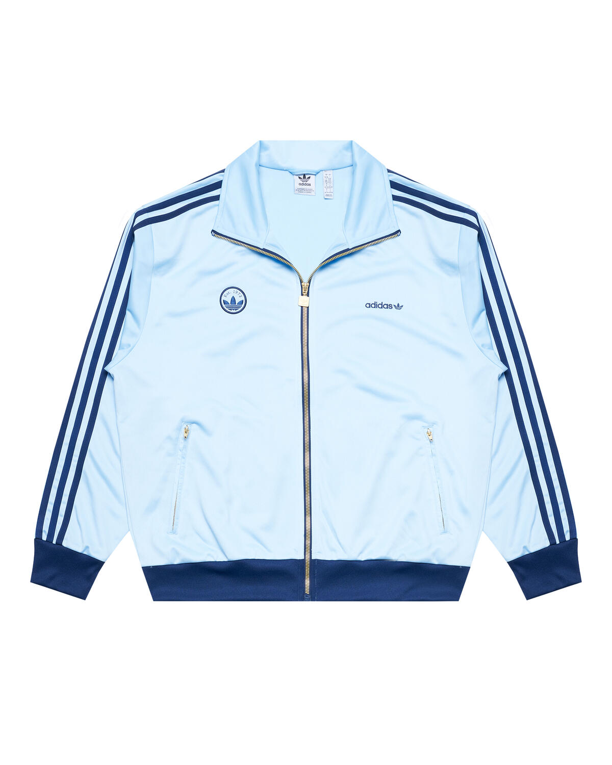 adidas gazelle silver green womens adidas Originals Men's Superstar Track Jacket, Size: Small, Blue
