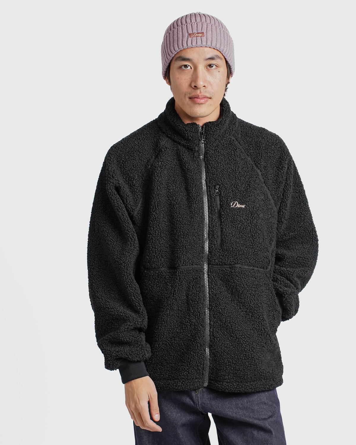 Dime Polar Fleece Sherpa Zip - Image 4