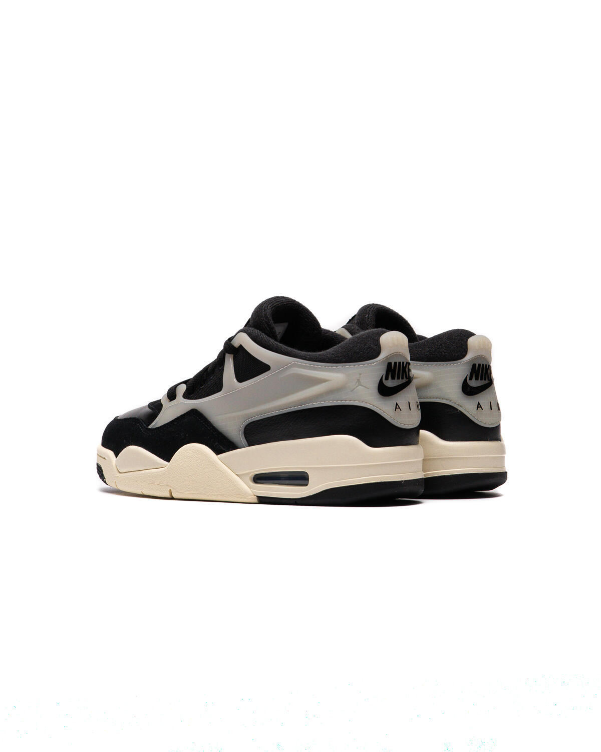 JORDAN BRAND AIR JORDAN 4 RM "MICHAEL JORDAN" BLACK/GYM RED/SAIL/COCONUT MILK - Image 4