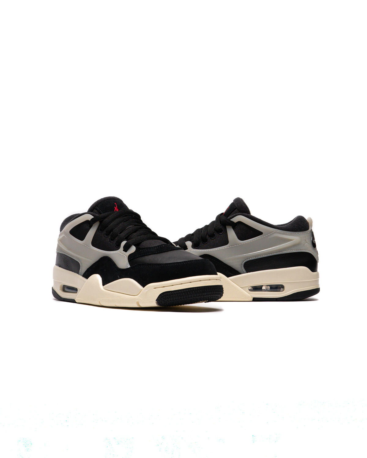 JORDAN BRAND AIR JORDAN 4 RM "MICHAEL JORDAN" BLACK/GYM RED/SAIL/COCONUT MILK - Image 5