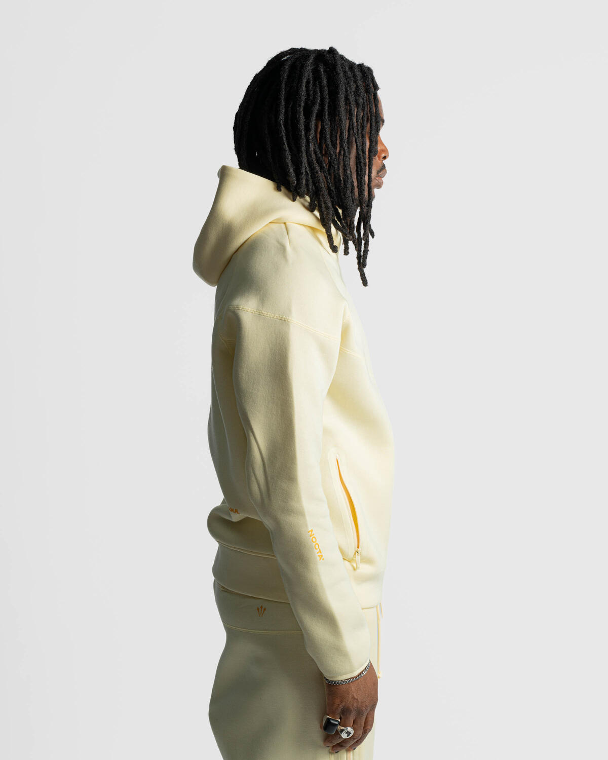 Nike NOCTA Tech Fleece Hoodie - Citron Tint/Vivid Sulfur - Image 20