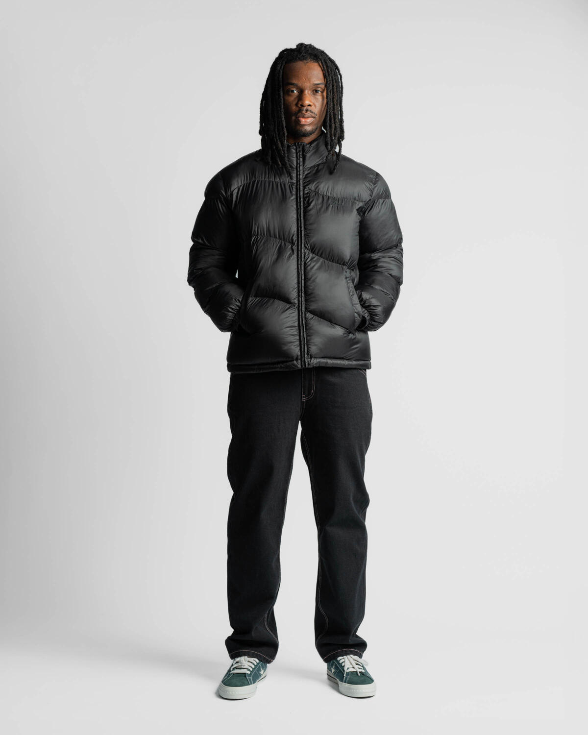 Dime Classic Ripstop Puffer | DIMEHO242BLK | AFEW STORE