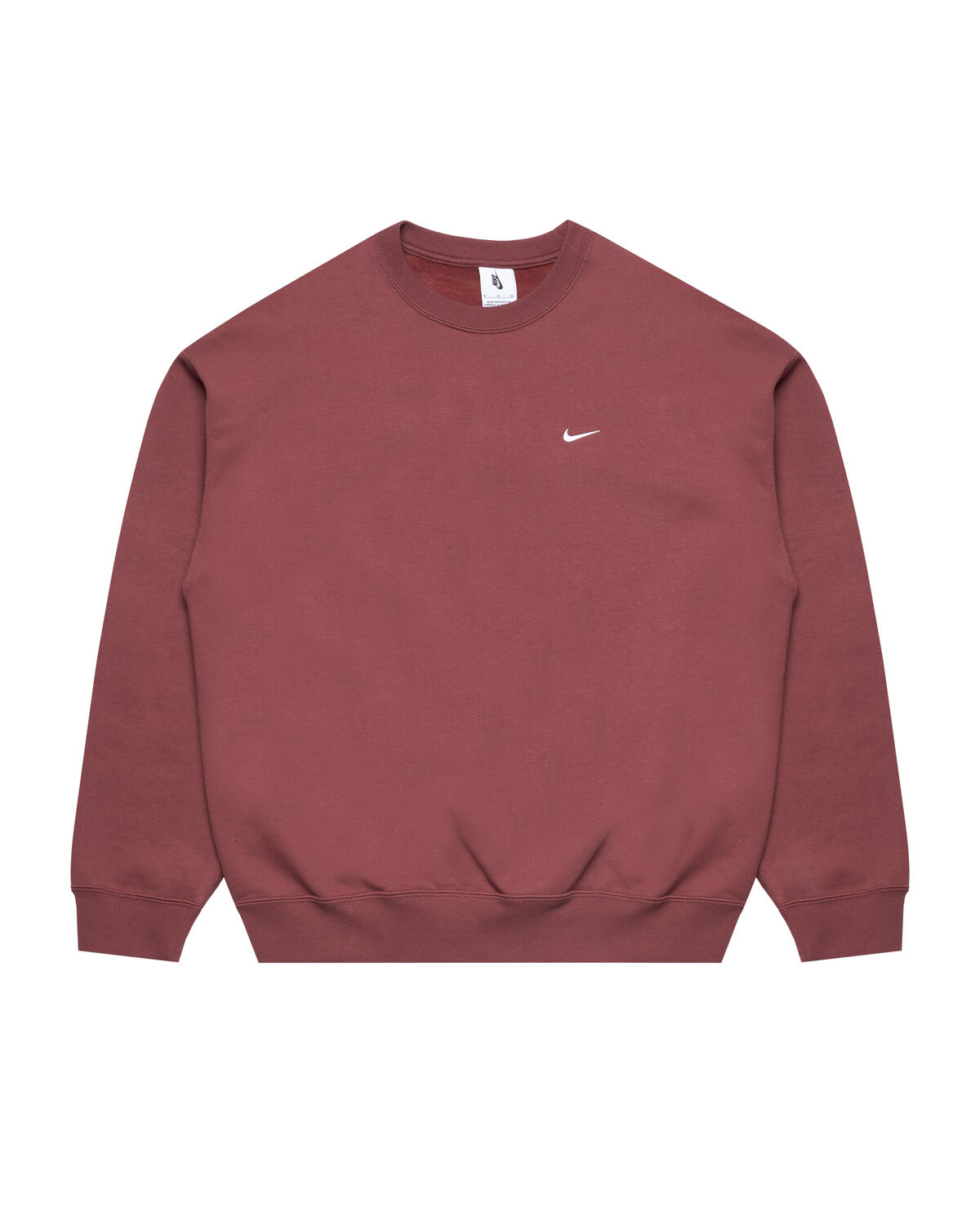 nike crew neck maroon