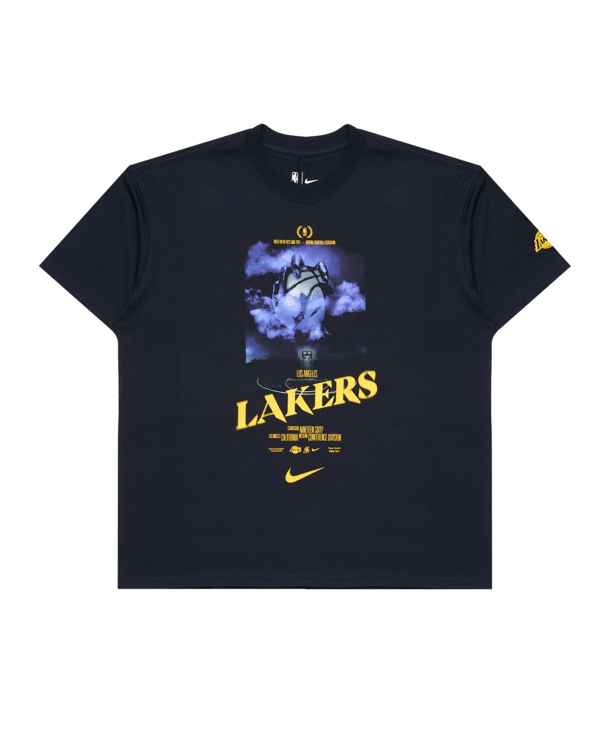 lakers defend shirt nike