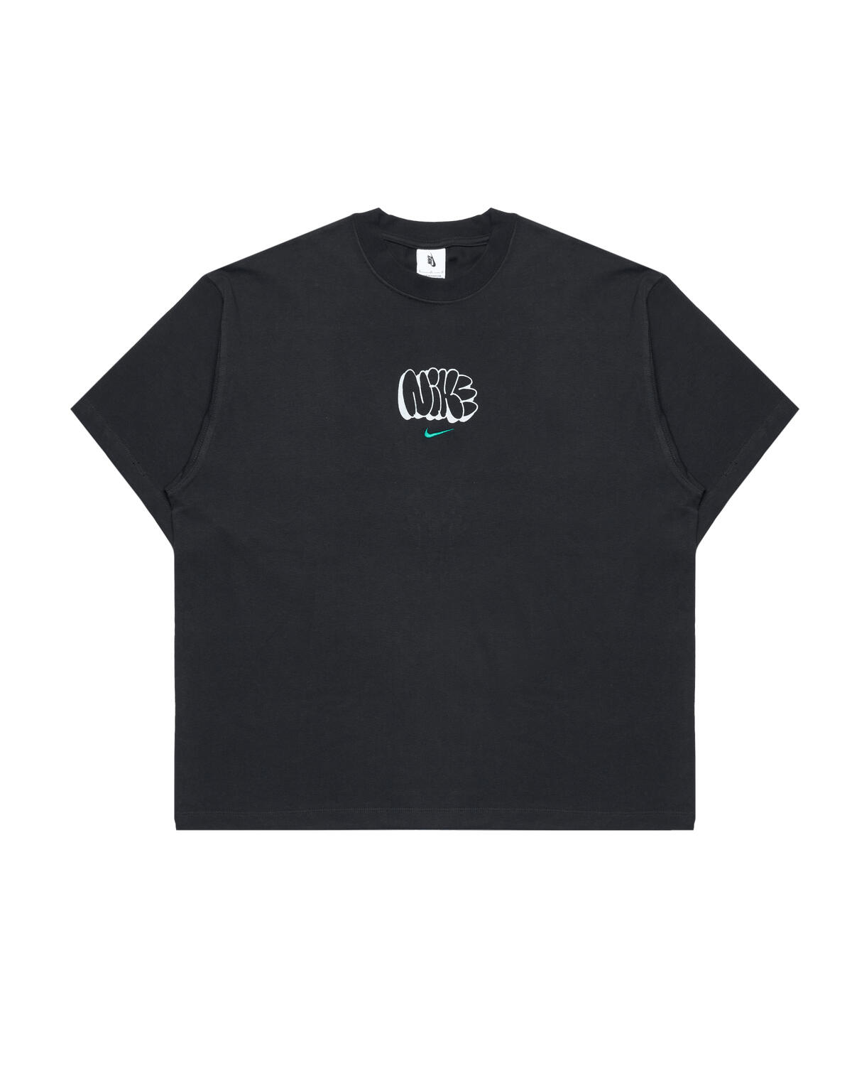 Nike Men's Solo T-shirt 'Black/Malachite' - Image 2