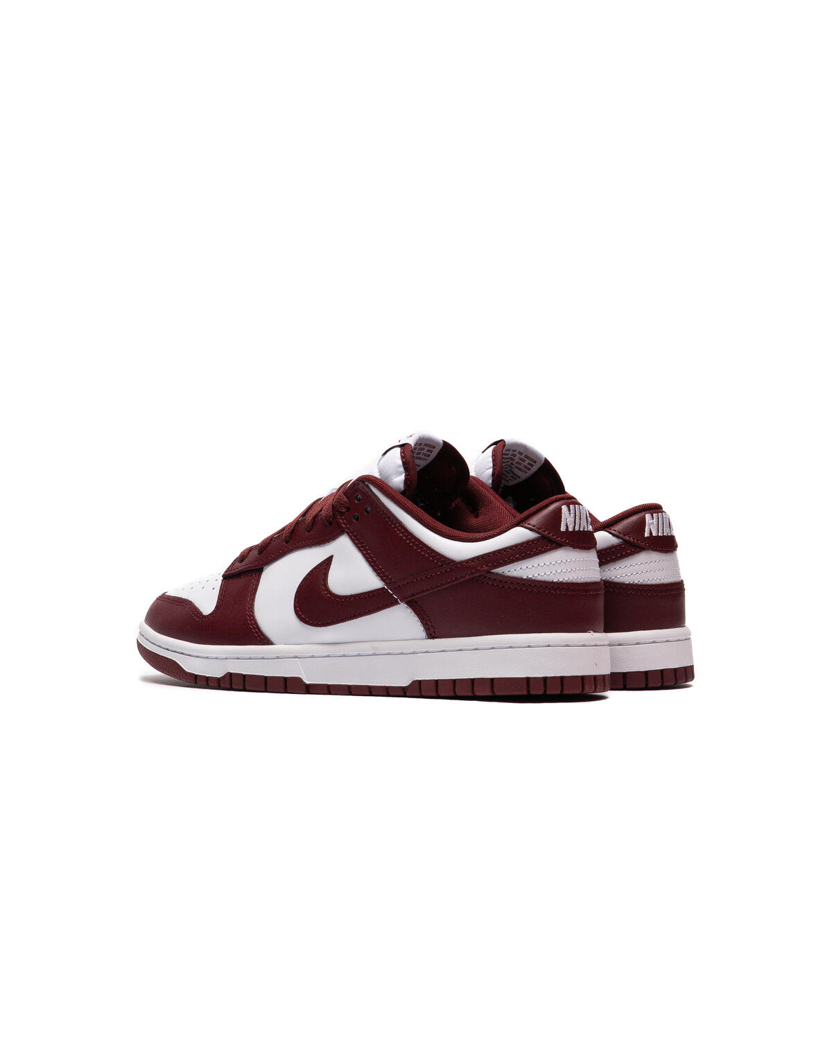 Nike Dunk Low Retro White / Redwood / Gym Red - Image 26