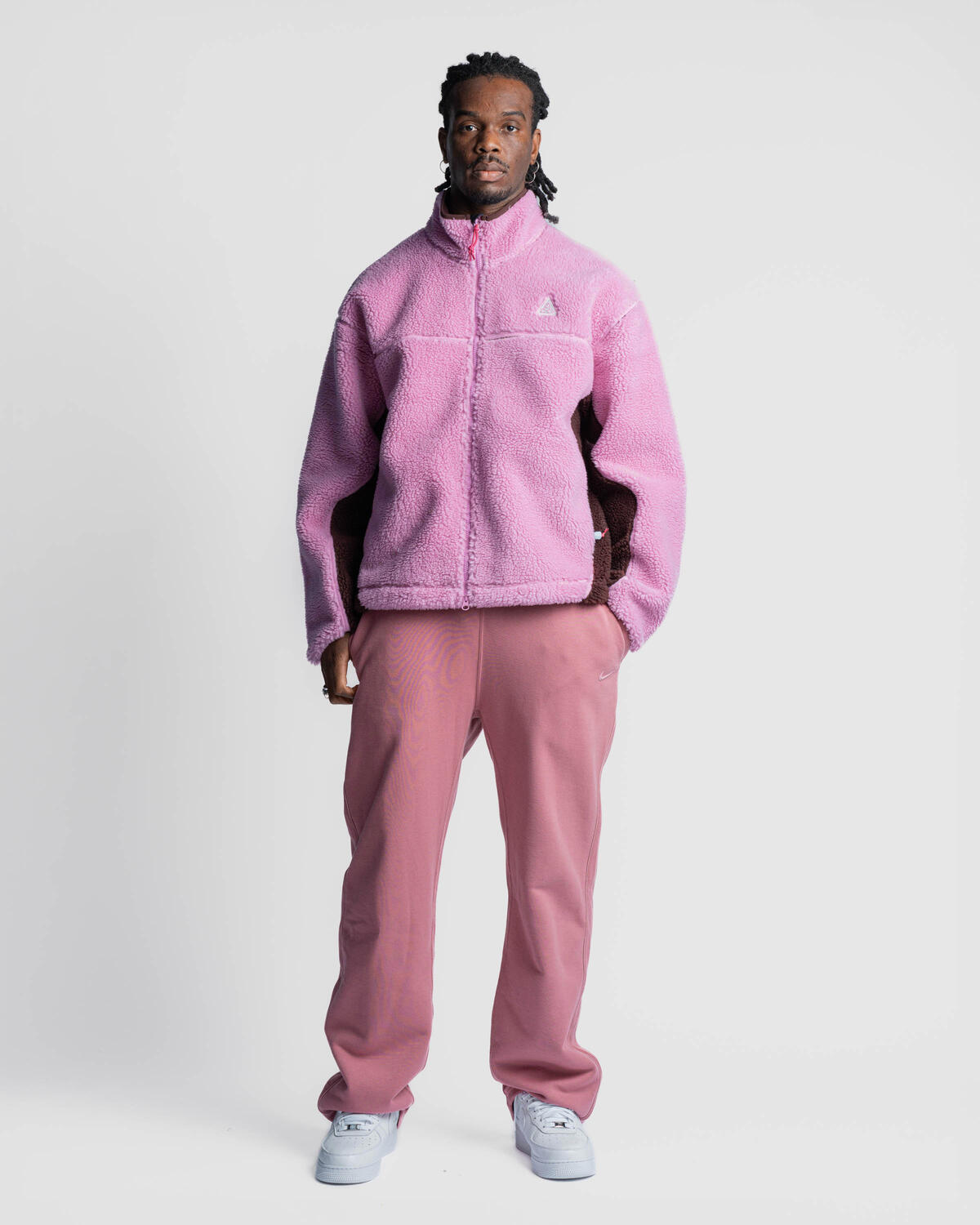 Nike ACG Canwell Glacier Fleece Beyond Pink / Burgundy Crush / Summit White - Image 5