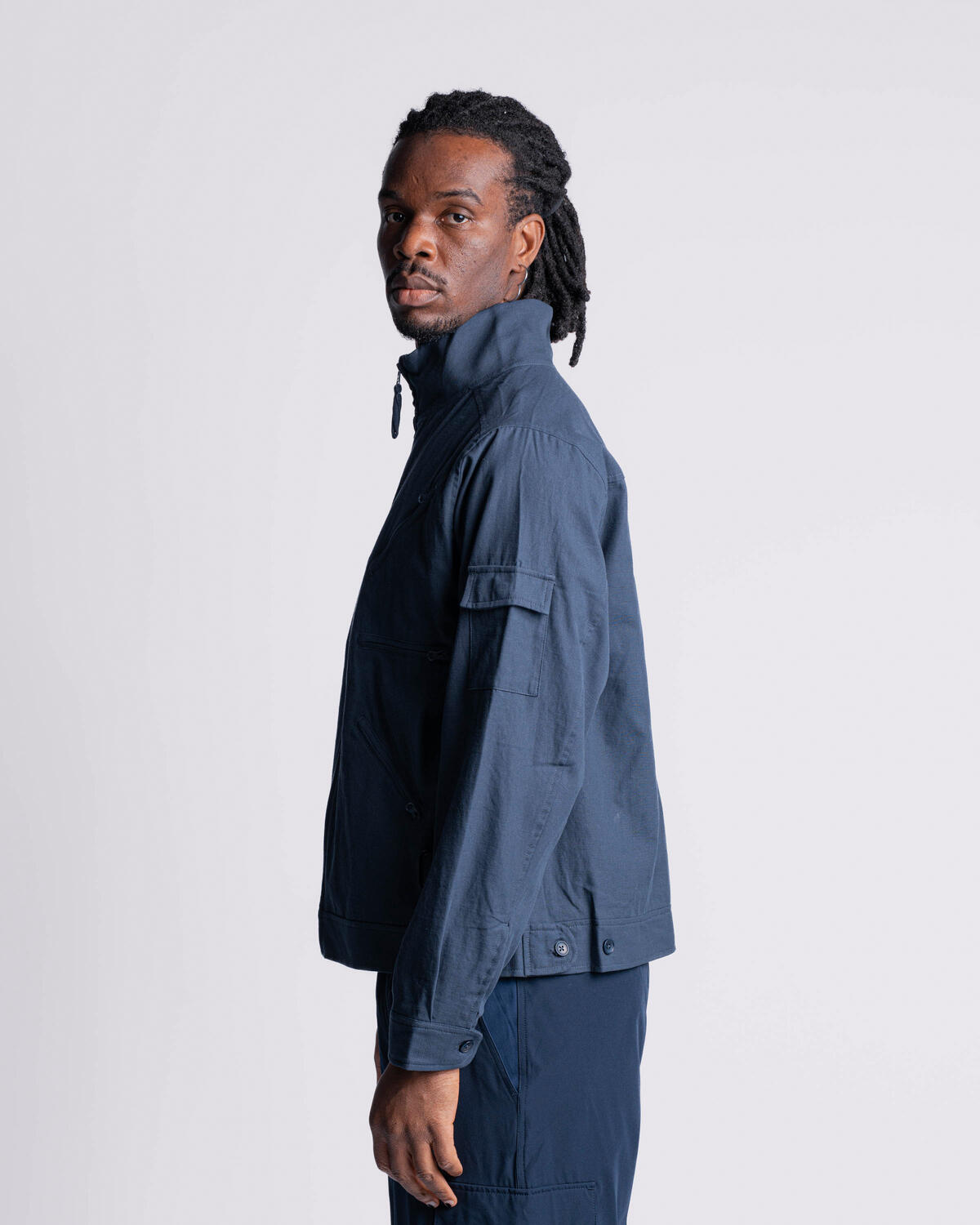 Dime Zip Jacket | DIMEHO243NVY | AFEW STORE