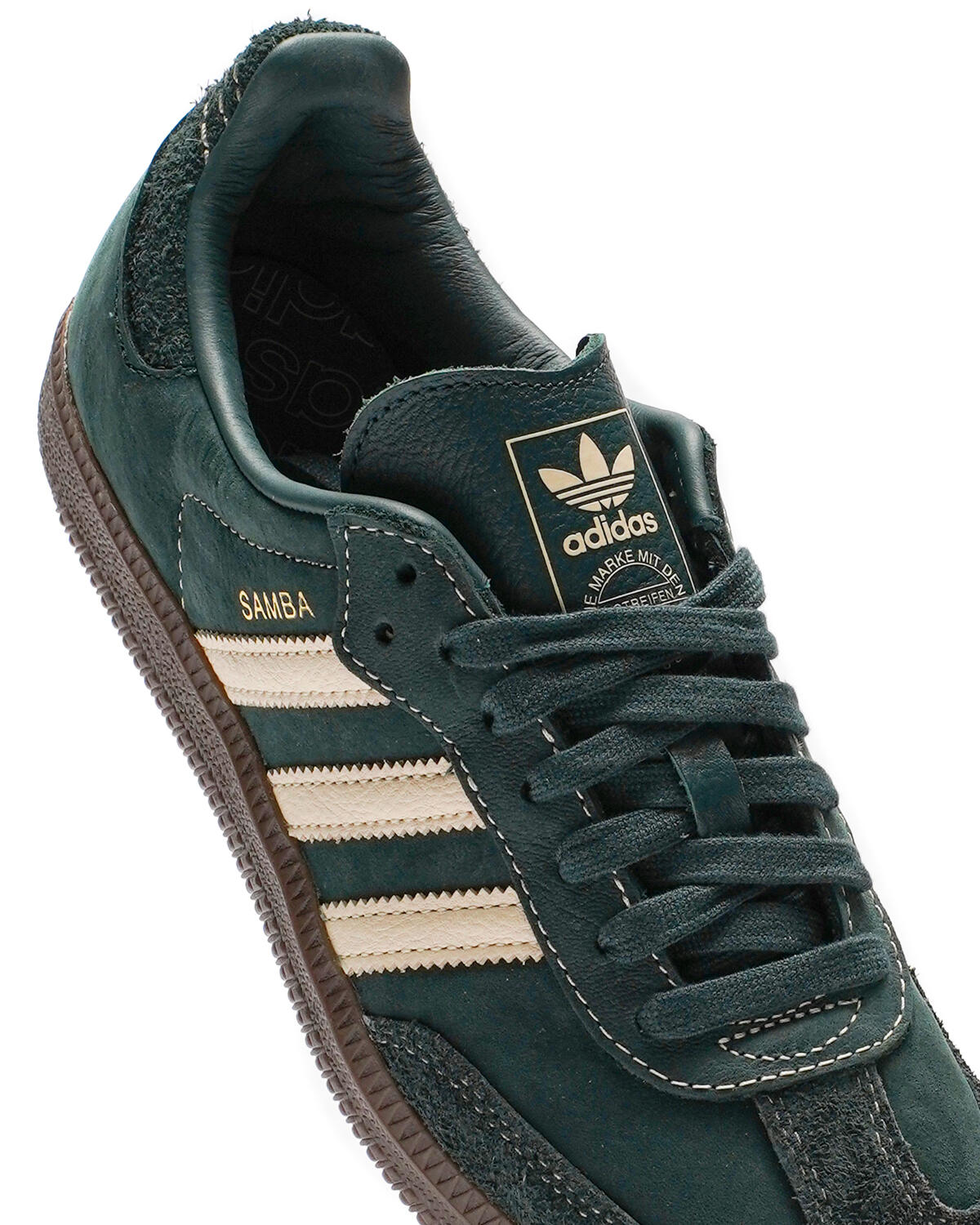 Adidas Samba OG 'Crystal Sand / Mineral Green / Crystal' (Women's) - Image 12