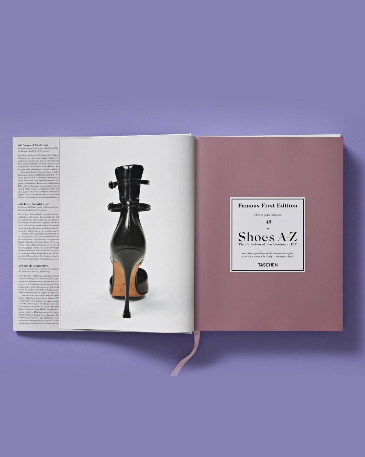 Taschen Verlag Shoes A-Z Book - Image 3